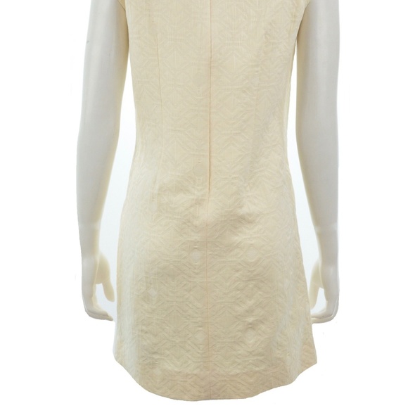 J.CREW BEIGE COTTON BLEND SLEEVELESS DRESS SIZE S - Picture 6 of 6